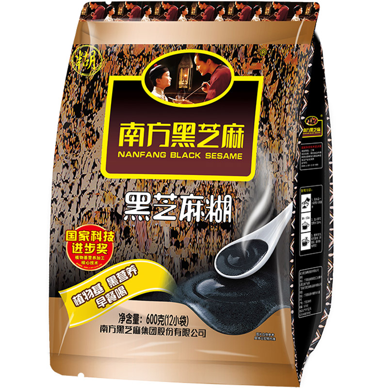 南方黑芝麻糊核桃味营养早餐冲调