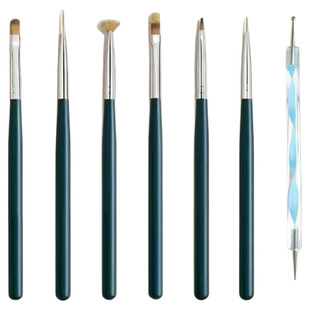 美甲专用笔刷套装拉线笔彩绘光疗扫扫笔全套美甲工具晕染点珠笔