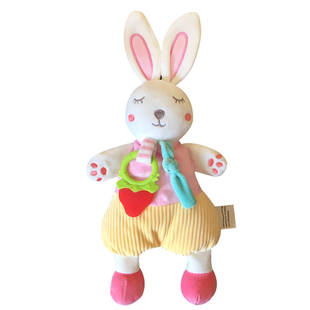 宝宝睡觉神器抱睡玩偶可咬安抚玩具毛绒0-3-6个月婴儿公仔可入口