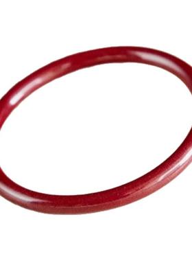 天然朱砂手镯女款正品高含量紫金砂红色镯子女素圈叮当镯招财转运