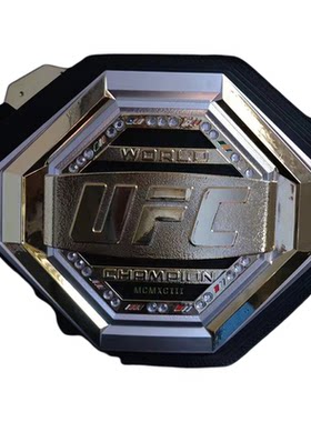 UFC综合格斗UFC1/1腰带奖品收藏