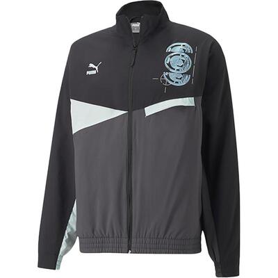 Puma/彪马正品曼城statement男士时尚印花立领休闲夹克外套