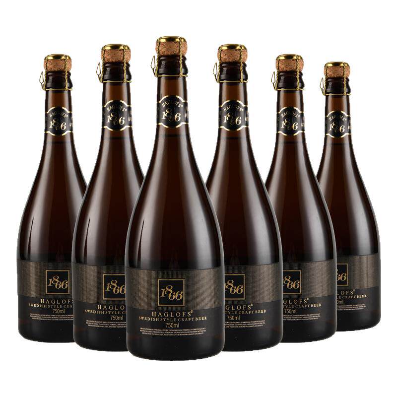 苦荞啤酒原浆精酿750ml*6瓶黄啤