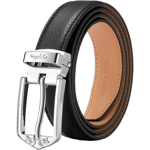 金利来女士真皮腰带2026新款优雅针扣皮带女简约潮流百搭牛皮裤带