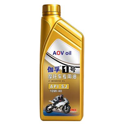 伽孚1号合成型10W40摩托车机油