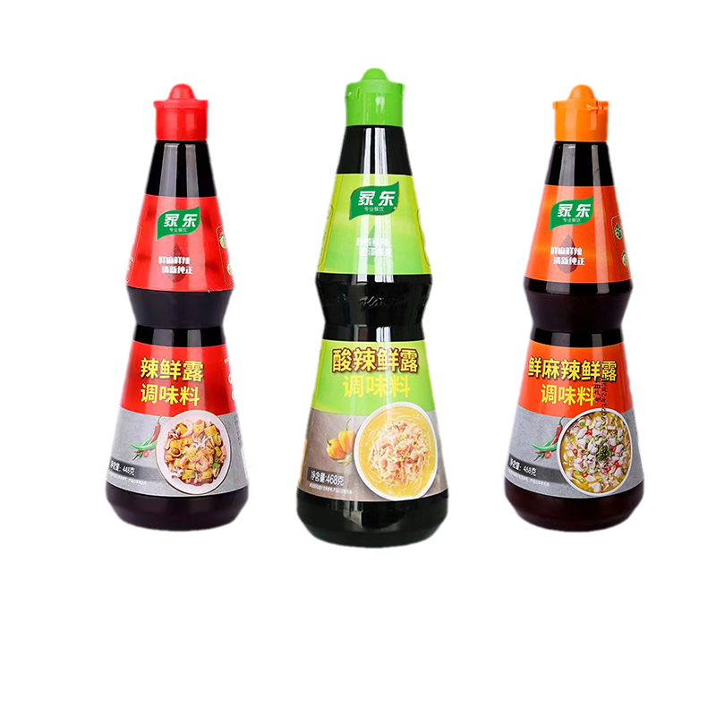 整箱麻辣鲜露辣鲜露448gX6瓶商用批发酸辣鲜露凉拌菜海鲜捞汁家用