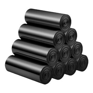 黑色垃圾袋家用加厚整箱批发手提式实惠办公室商用塑料袋厂家大号