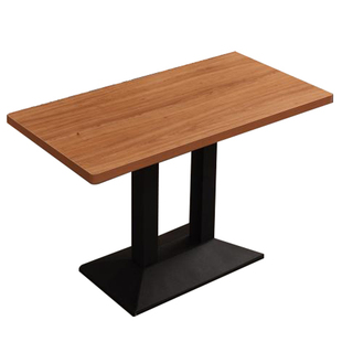 定制商用快餐店咖啡西餐厅餐桌奶茶店餐饮店桌子小吃店饭店小方桌