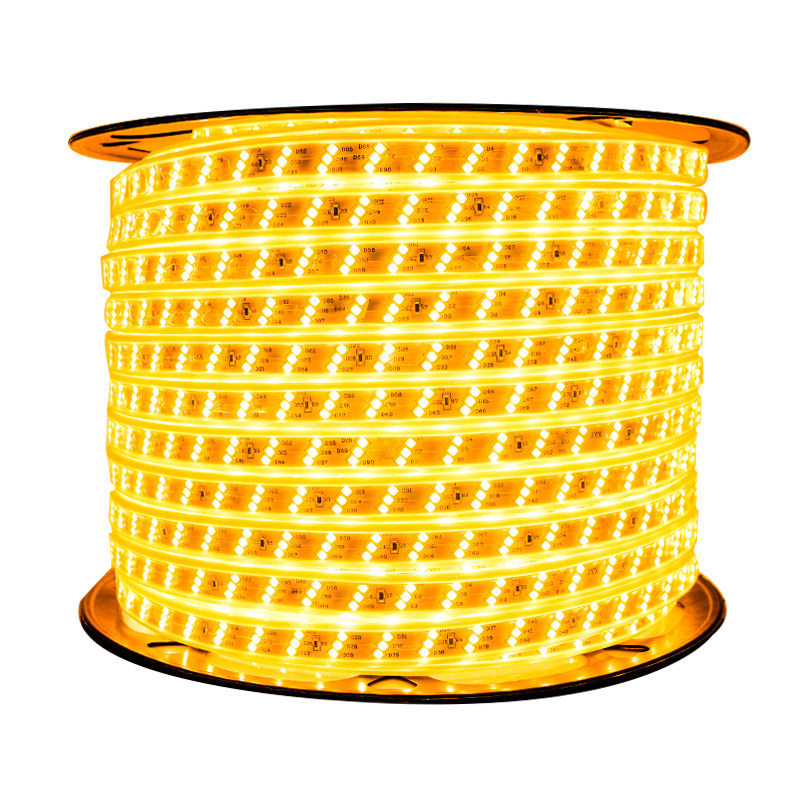 led灯带24v36v220v卷100米防水工程工地下室隧道养殖高亮照明灯条