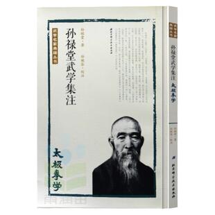 孙禄堂武学集注太极拳学书籍大全搭易筋经洗髓经武功套路八极拳气功书籍武功能性训练武功秘籍书武术书籍体育书籍内功心法气功书籍