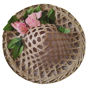 青青竹儿舞蹈演出服装渔梦渔阳表演服古典中国风唯舞独尊斗笠道具