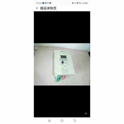 议价拆机变频器VFDM系列VFD015M43B380v1.维修