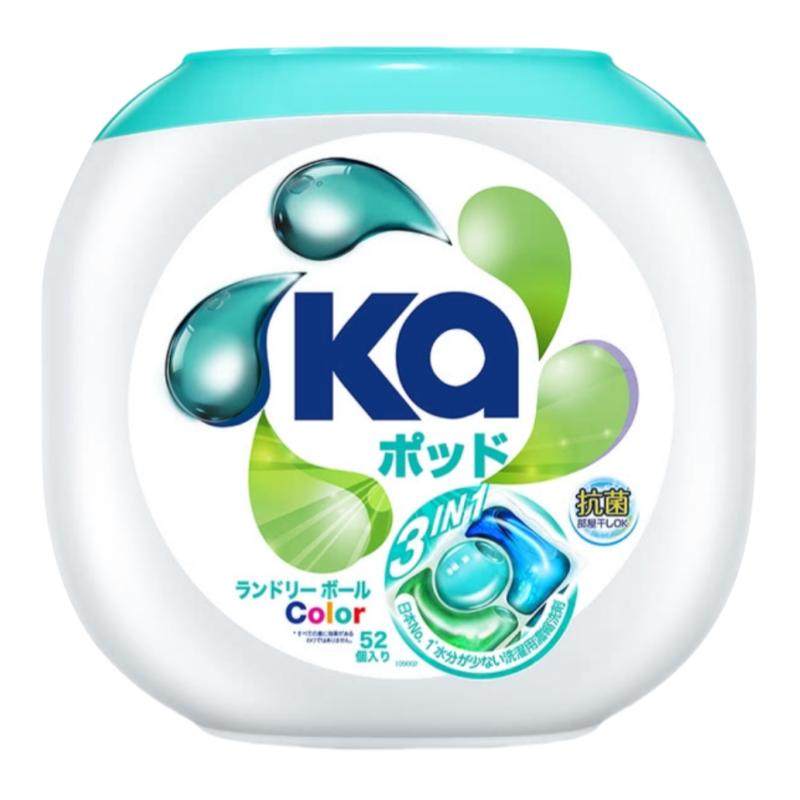 SAM代购Ka菁华洗衣凝珠832克16g*52粒清洁抗菌除螨护色留香3合1