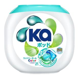 SAM代购Ka菁华洗衣凝珠832克16g*52粒清洁抗菌除螨护色留香3合1