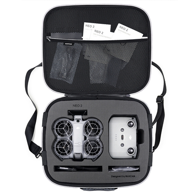 MAXCAM麦思卡姆适用于大疆DJI Neo 2畅飞套装收纳包单肩背包便携旅行安全保护箱盒配件硬壳抗压摔防溅水