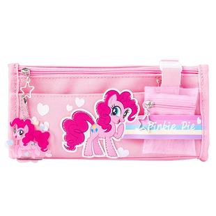 iiGEN一正学生文具小马宝莉挂饰款多功能布艺笔袋儿童大容量笔袋 高颜值少女心女生可水洗文具袋多层收纳袋