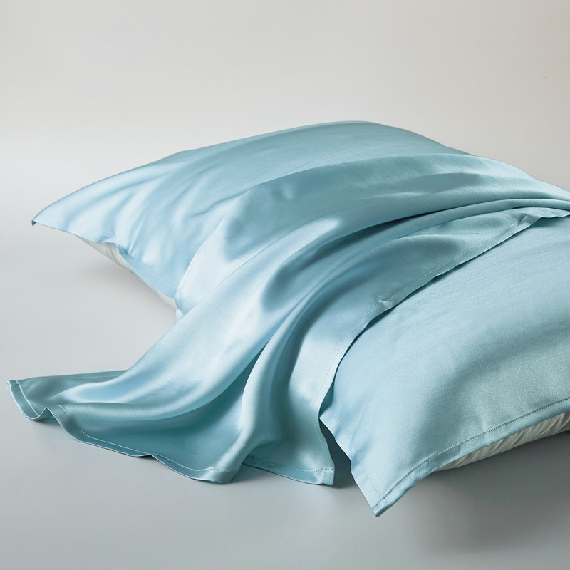 真丝枕巾100桑蚕丝成人枕套高档儿童单人丝绸枕头巾枕套
