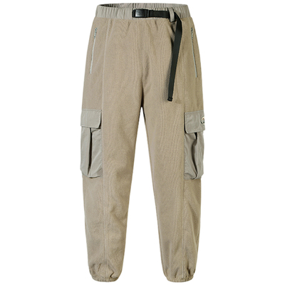 GuukaTech摇粒绒多口袋束脚裤