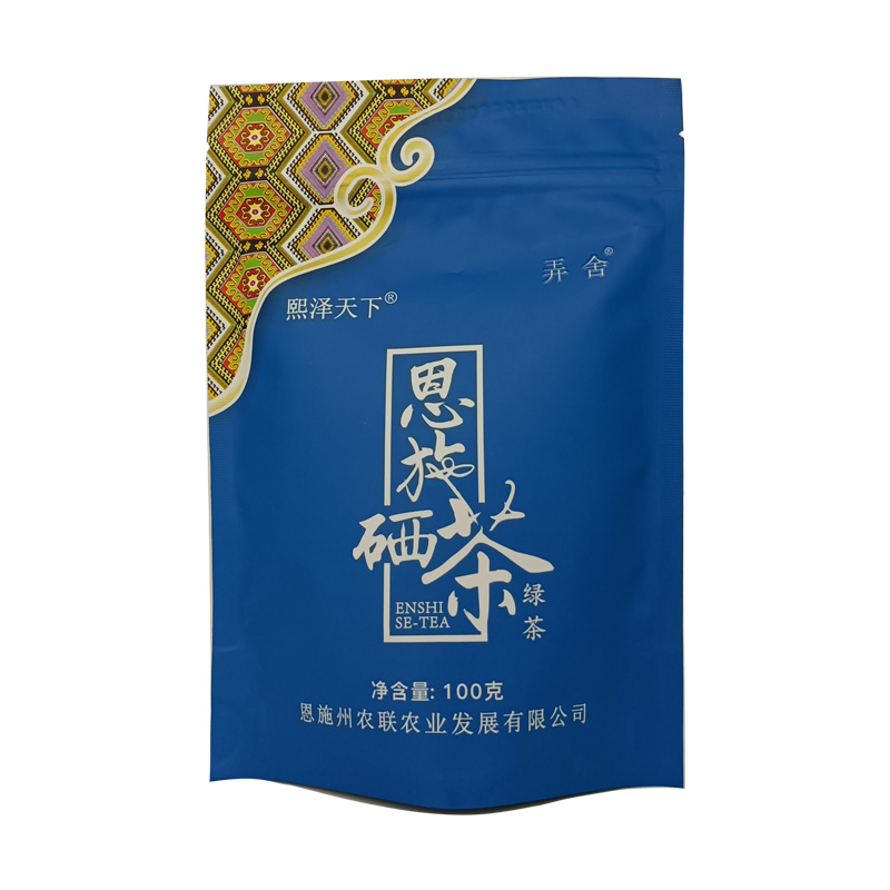 绿茶2023年新茶恩施硒茶叶高山云雾春茶日照充足浓香型袋装100g