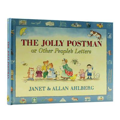 进口英文原版正版 The Jolly Postman Or Other People's Letter s快乐的邮递员 儿童启蒙图画书 亲子互动 精装绘本