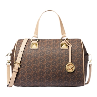 【两件折上折】MICHAEL KORS MK Grayson 女士中号 Empire 手提包