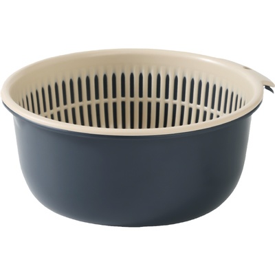 洗菜盆淘米水果盘双层沥水篮