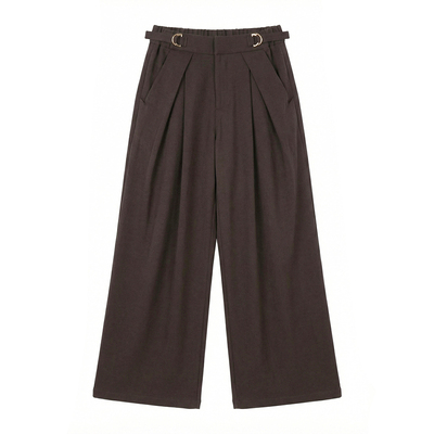 Hualun冬季直筒休闲裤男款