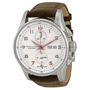 代购汉米尔顿Hamilton Jazzmaster夜光日历背透自动机械男表H325