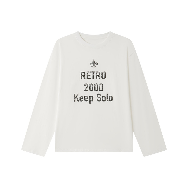 KeepSolo复古棉麻长袖T恤26SS