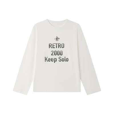 KeepSolo复古棉麻长袖T恤26SS