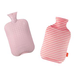 samply三朴热水袋大号注水暖被窝灌水暖水袋女敷肚子暖手加厚毛绒