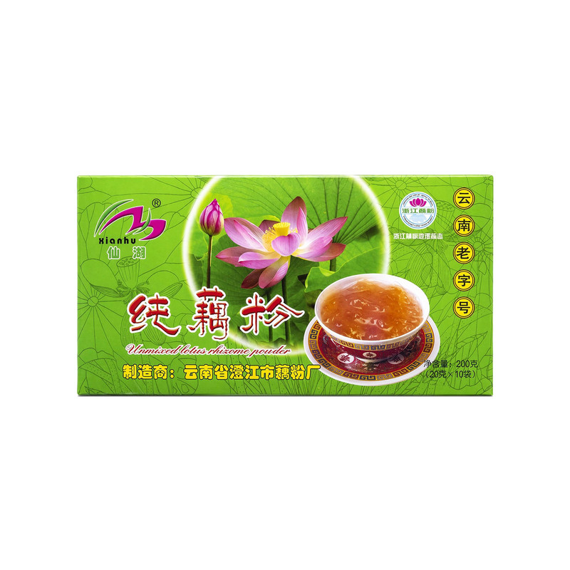 云南澄江仙湖无蔗糖藕粉独立装