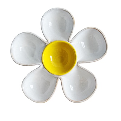 多功能复古做旧花瓣造型分格盘