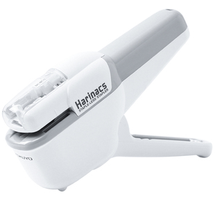 【学习办公好帮手】KOKUYO国誉无针订书机空气压纹型无钉订书器学生办公资料装订器小号便携可爱女免针压书器