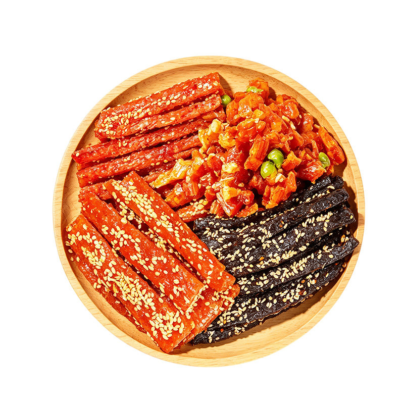 芝麻辣条豆角干素牛筋辣条多种款式混合装宿舍追剧解馋辣条小零食