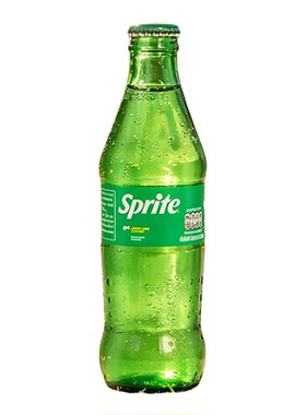 现货泰国玻璃瓶可乐雪碧250ml