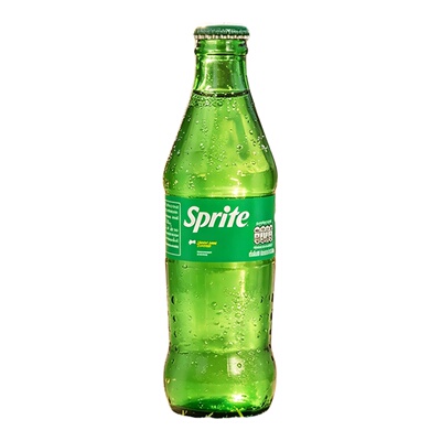 现货泰国玻璃瓶可乐雪碧250ml