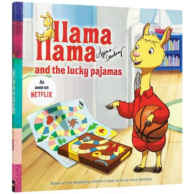 英文原版Llama Llama and the Lucky Pajamas 羊驼拉玛和幸运睡衣 儿童启蒙睡前晚安故事书籍亲子早教育儿读物
