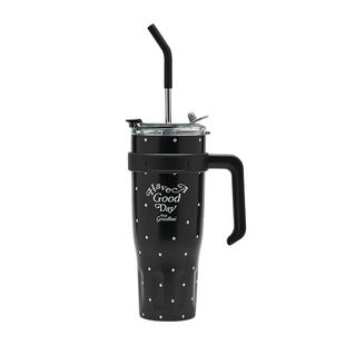 GOODBAI 'HAVE A GOOD DAY' 波点水杯