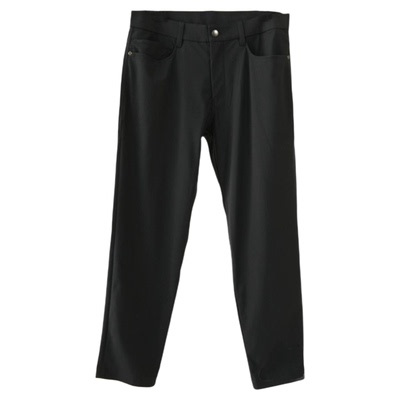 牛仔裤版男士舒适显经编PBT瘦修身剪裁五袋款长裤| 都叫我老盖