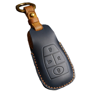 新款北京bj30车钥匙套北汽新x7新能源eu5魔方真皮钥匙包套男24款