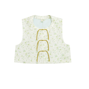 裳宫语春日宴汉元素新中式国风比甲短衫半裙日常春夏*售完不补