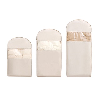 羽绒服压缩防尘罩挂式家用衣服防尘袋衣柜专用透明大衣可视挂衣罩