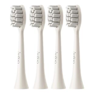 APIYOO艾优Y1/T1/T18系列通用成人电动牙刷适配刷头4支装粉蓝白色