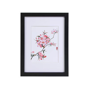 实木相框儿童画框摄影婚纱写真照片广告字画十字绣7寸10寸A4简约