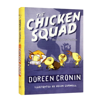 英文原版 The Chicken Squad The First Misadventure 小鸡特工队1 英文版 进口英语原版书籍儿童全英语书