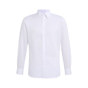 【易打理】天坛长袖黑衬衫男微弹商务正装白衬衣职业服不易皱上衣