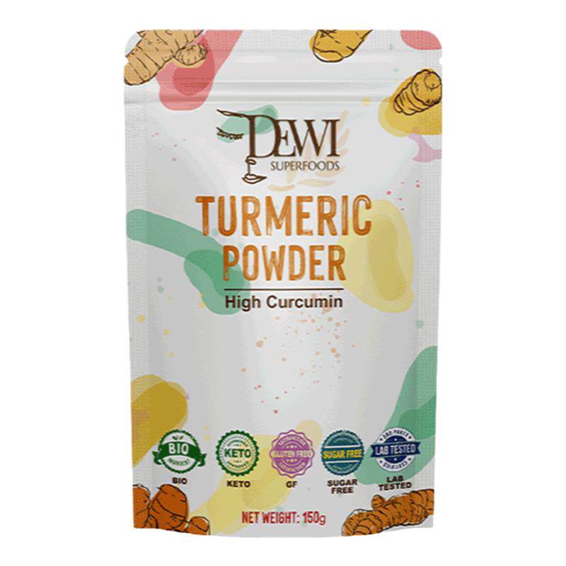 Dewi Superfoods黛维印尼姜黄粉C3高姜黃素C8锡兰肉桂黄金奶冲饮