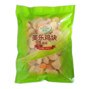 圣农美乐原味鸡块上校鸡块冷冻半成品炸鸡块麦乐鸡块1kg/包