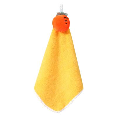 挂式珊瑚绒擦手巾超强吸水